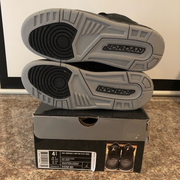Brand New Air Jordan 3 Retro Flip (GS) - Picture 3 of 3